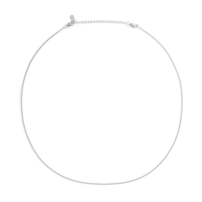 Mockberg Thin curb chain necklace halsband dam – bild 3
