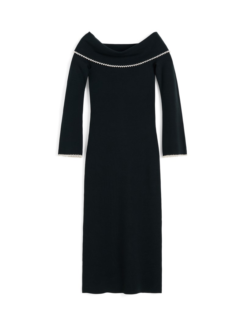 Hillevi maxi klänning black 1