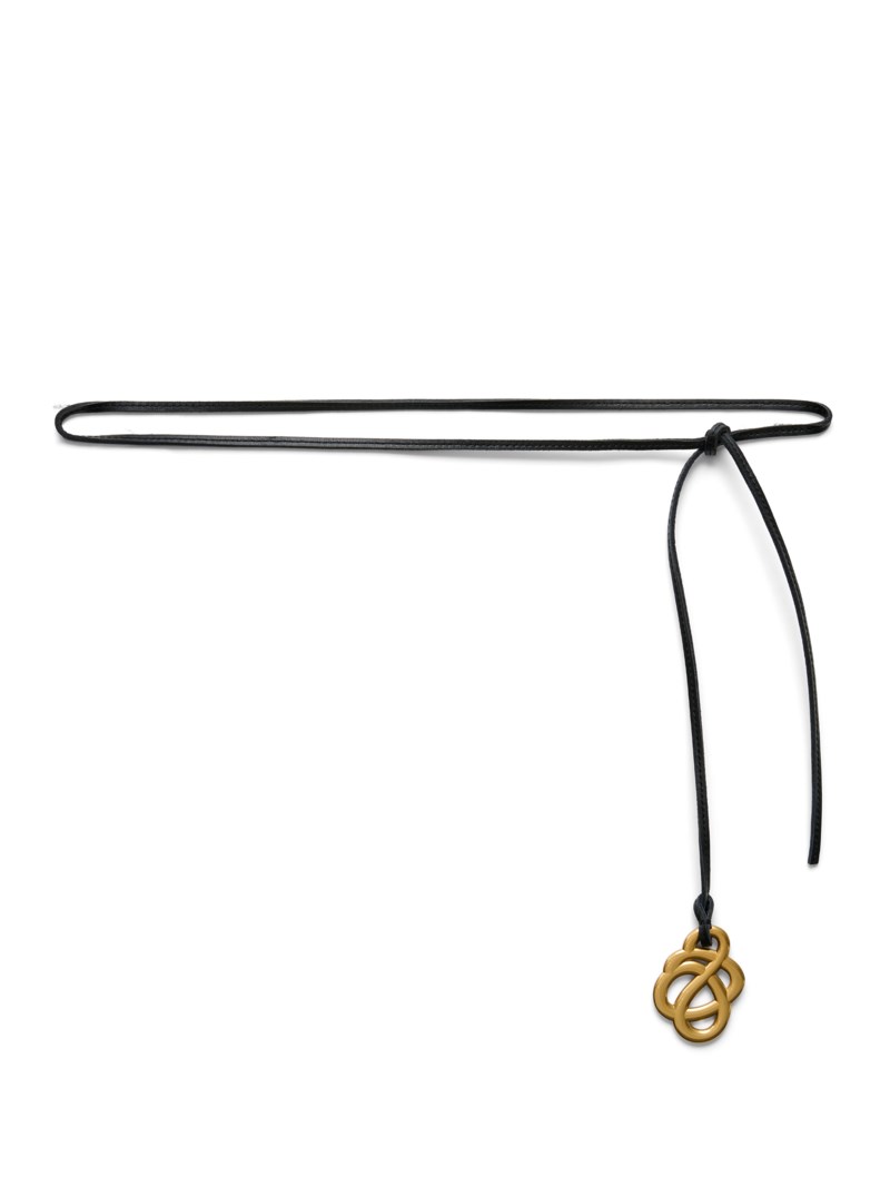 Sallon läderskärp black 1