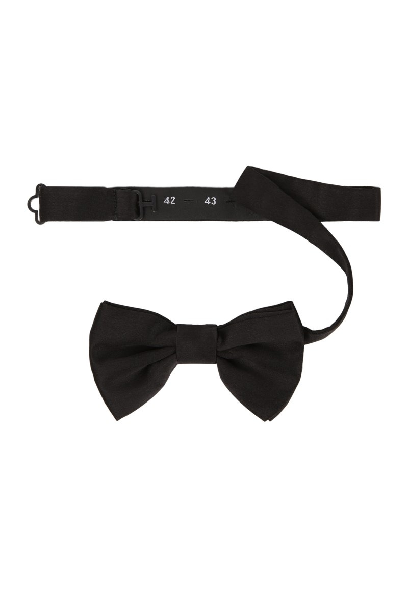 knotted silk bow tie