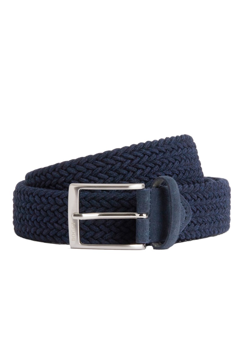 Viscose mix stretch woven belt