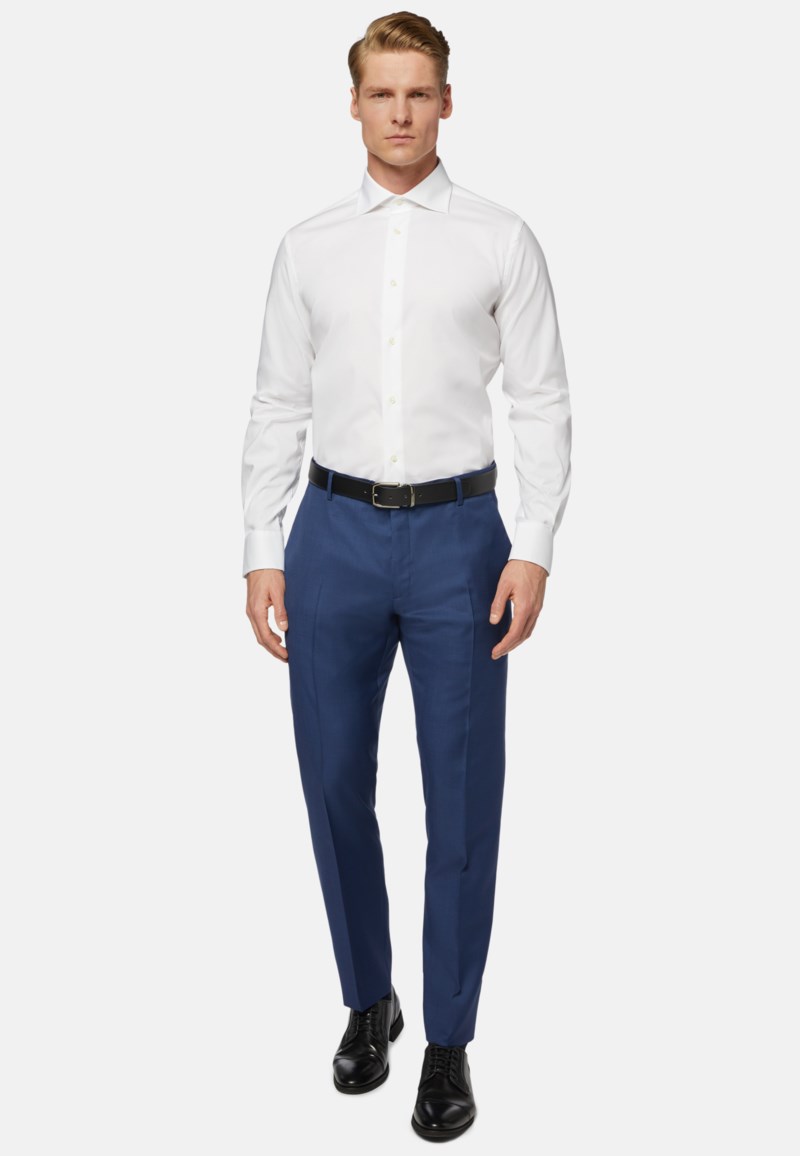 Boggi Milano cotton pin point regular fit shirt skjortor & blusar herr – bild 2