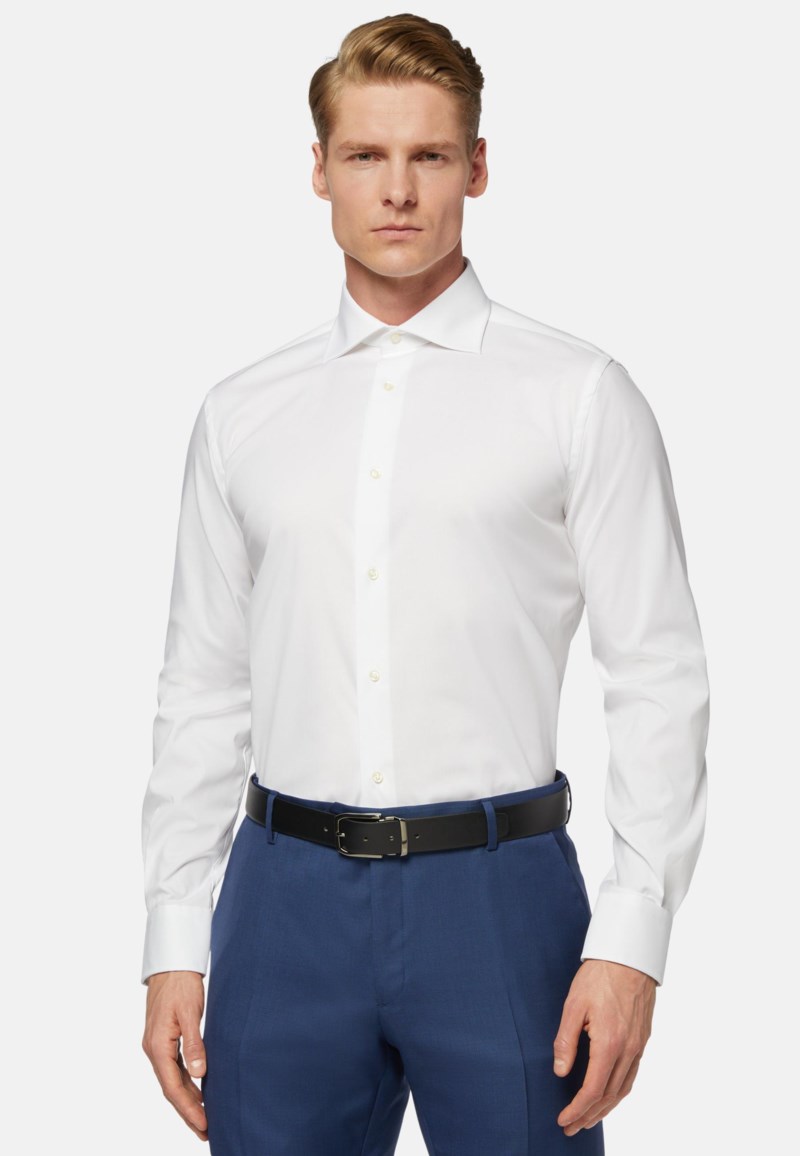 Boggi Milano cotton pin point regular fit shirt skjortor & blusar herr – bild 3