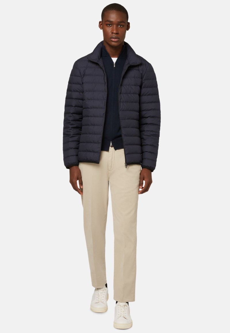 Boggi Milano Goose down recycled fabric bomber jacket dunjackor herr – bild 2
