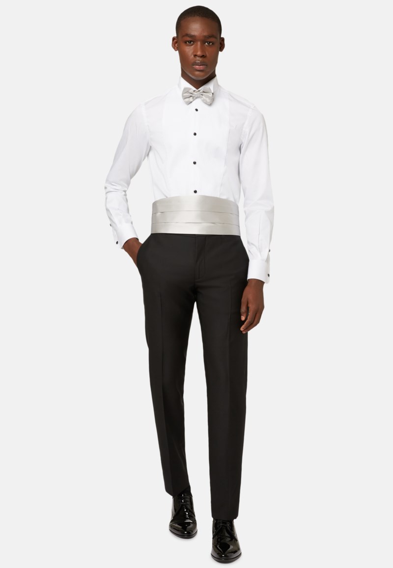 Boggi Milano Tuxedo trousers in wool byxor herr – bild 2