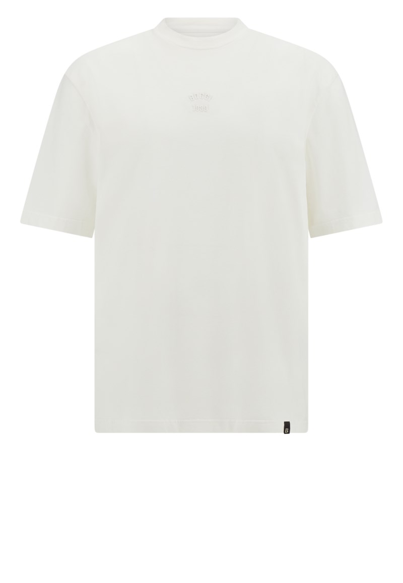 Cotton jersey t-shirt white 1