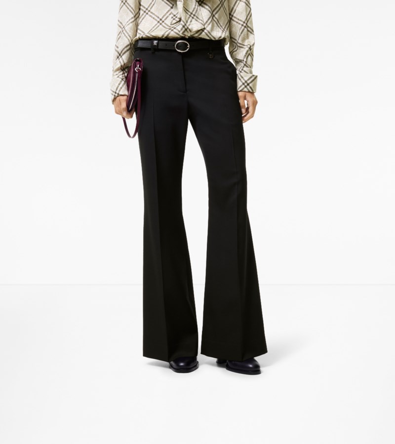 Burberry Wool blend tailored trousers kostymbyxor dam – bild 2