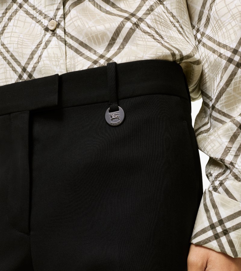 Burberry Wool blend tailored trousers kostymbyxor dam – bild 3