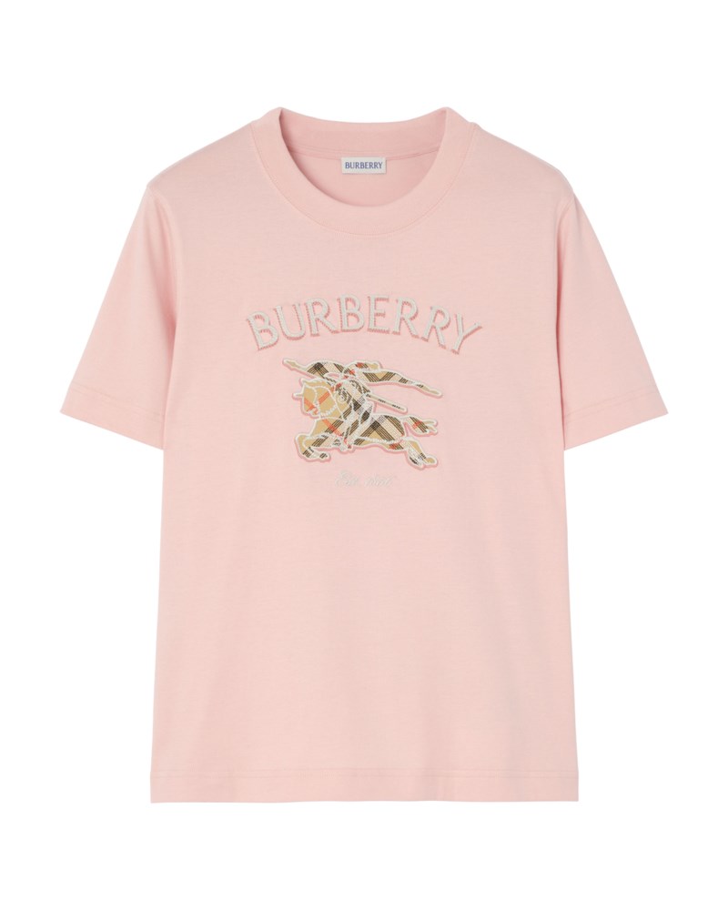 T-shirt knight check cotton