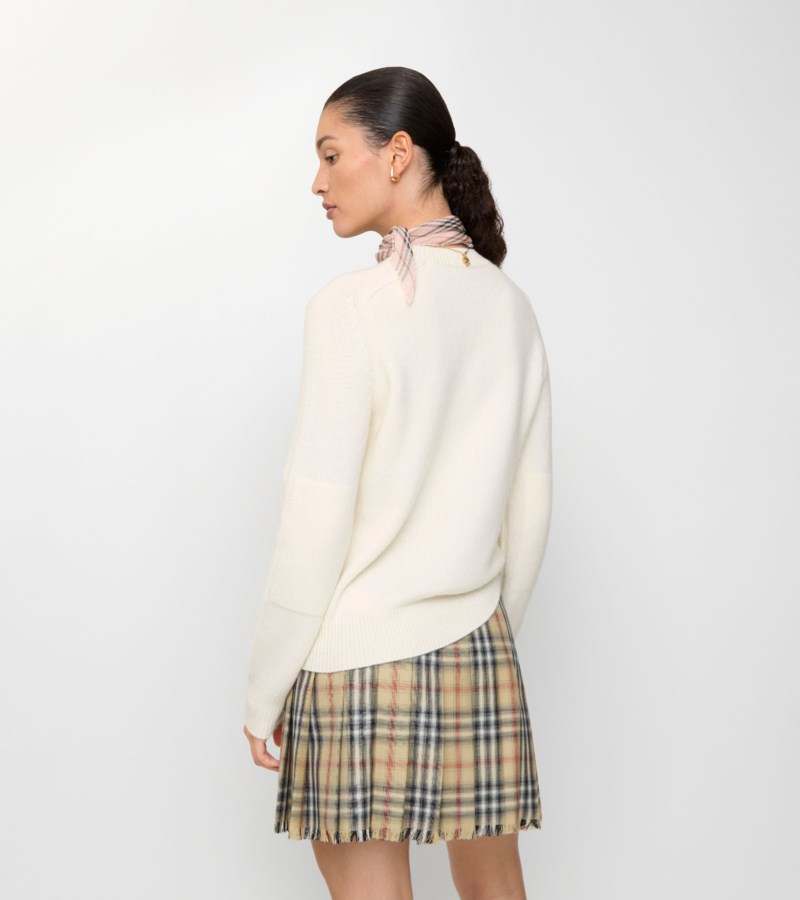 Burberry Cashmere sweater stickade tröjor dam – bild 3