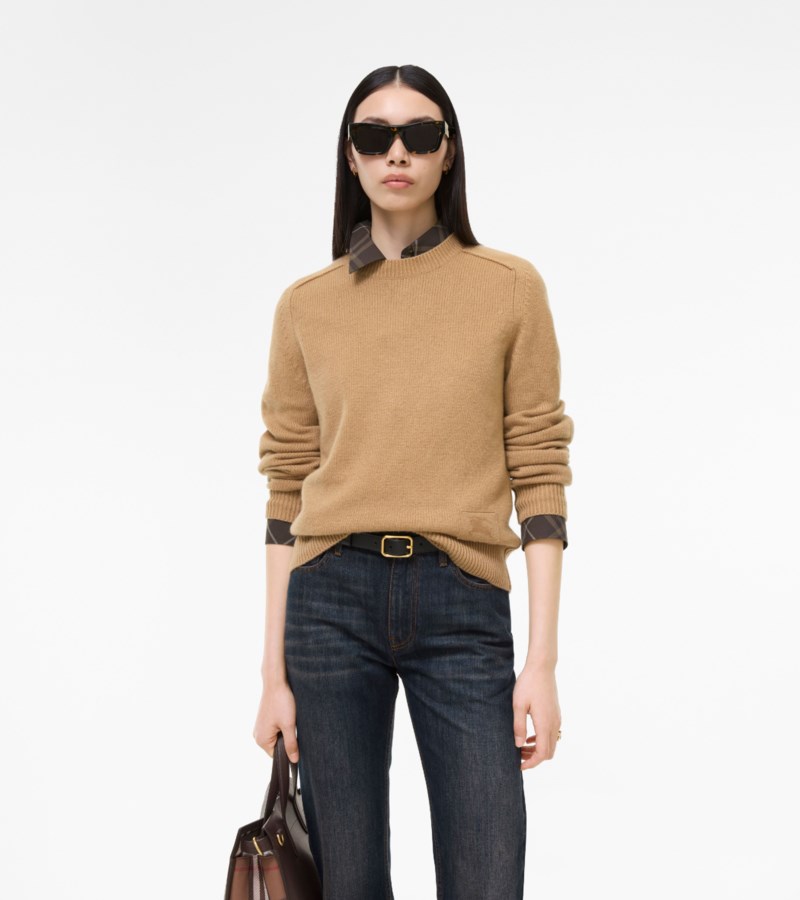 Burberry Cashmere sweater stickade tröjor dam – bild 3
