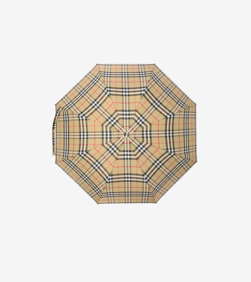 Burberry Check folding umbrella paraplyer & tech dam – bild 2