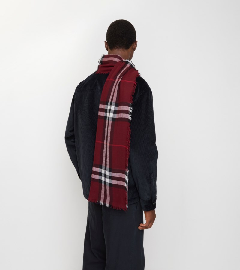 Burberry Scarf wide check wool scarves dam – bild 3