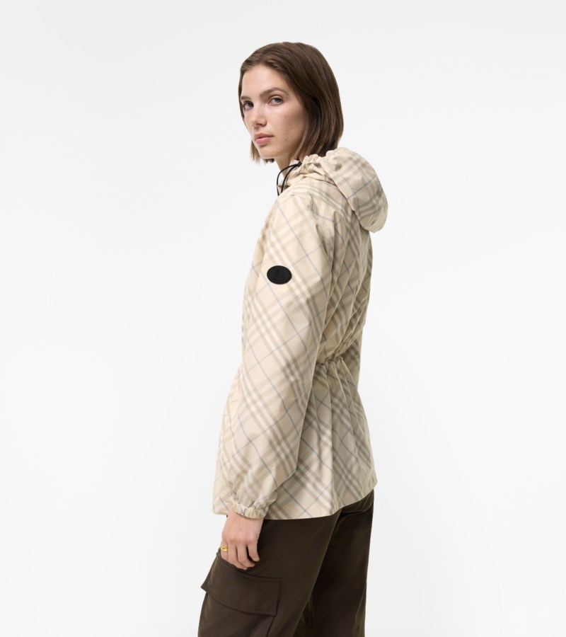 Burberry Check whitstable hooded jacket vinterjackor dam – bild 3