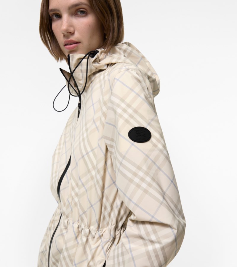 Burberry Check whitstable hooded jacket vinterjackor dam – bild 4
