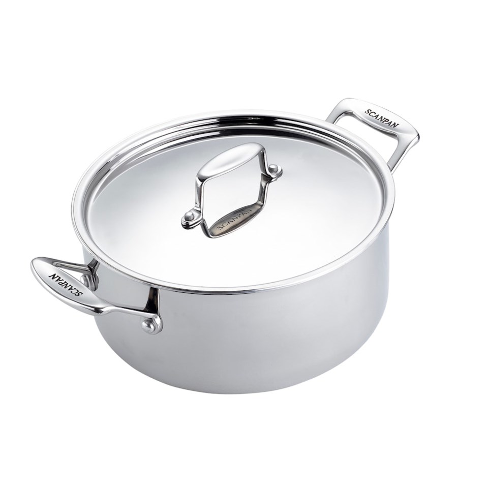 Gryta fusion 5 rostfritt stål, rostfritt stål från Scanpan