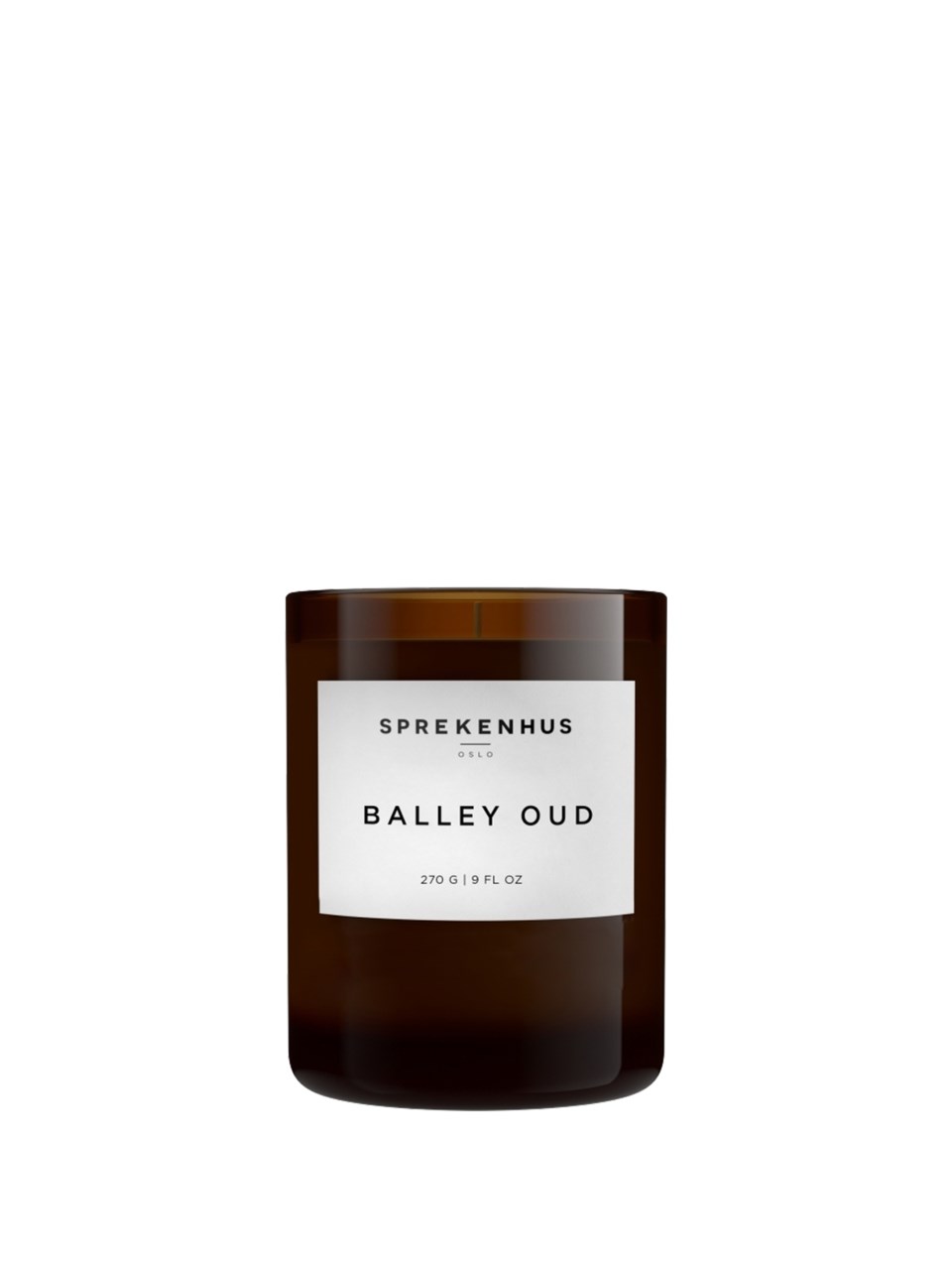 Doftljus balley oud svart 270 g, svart från Sprekenhus