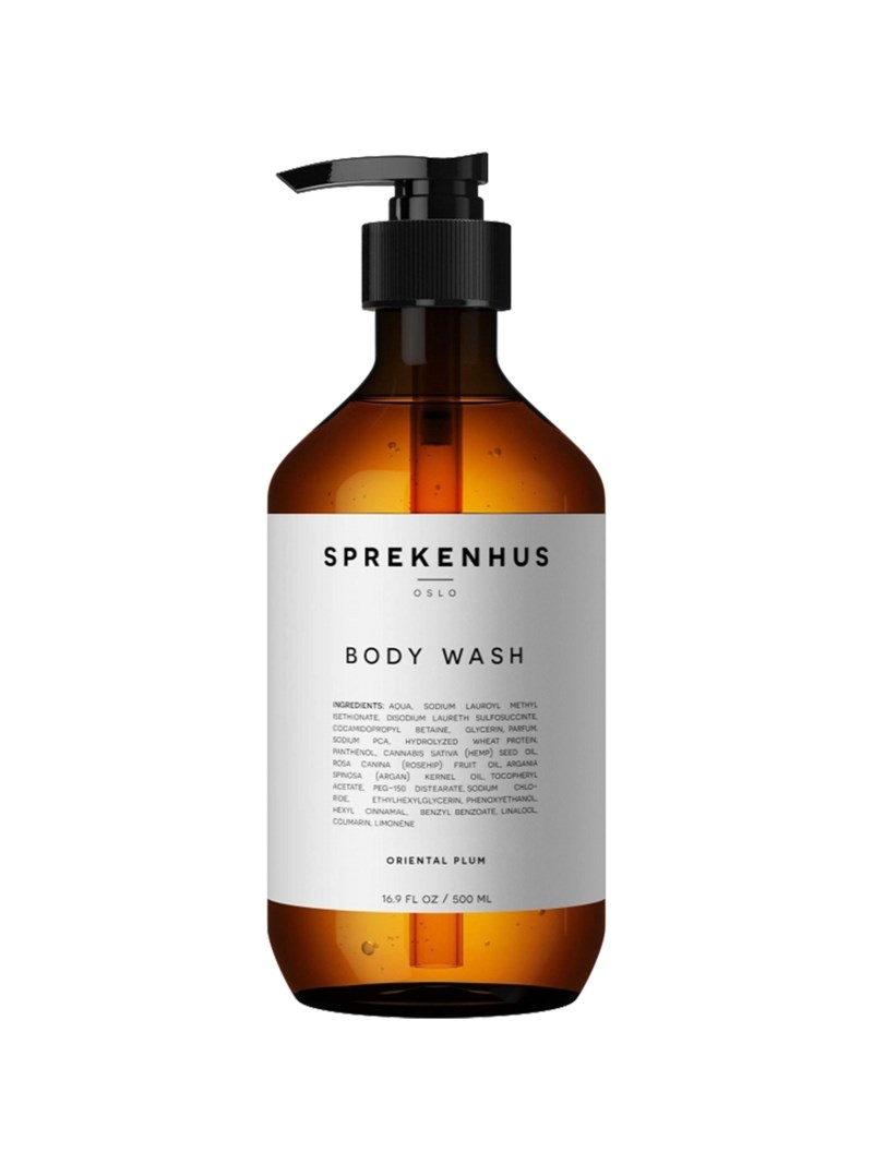 Body wash large oriental plum