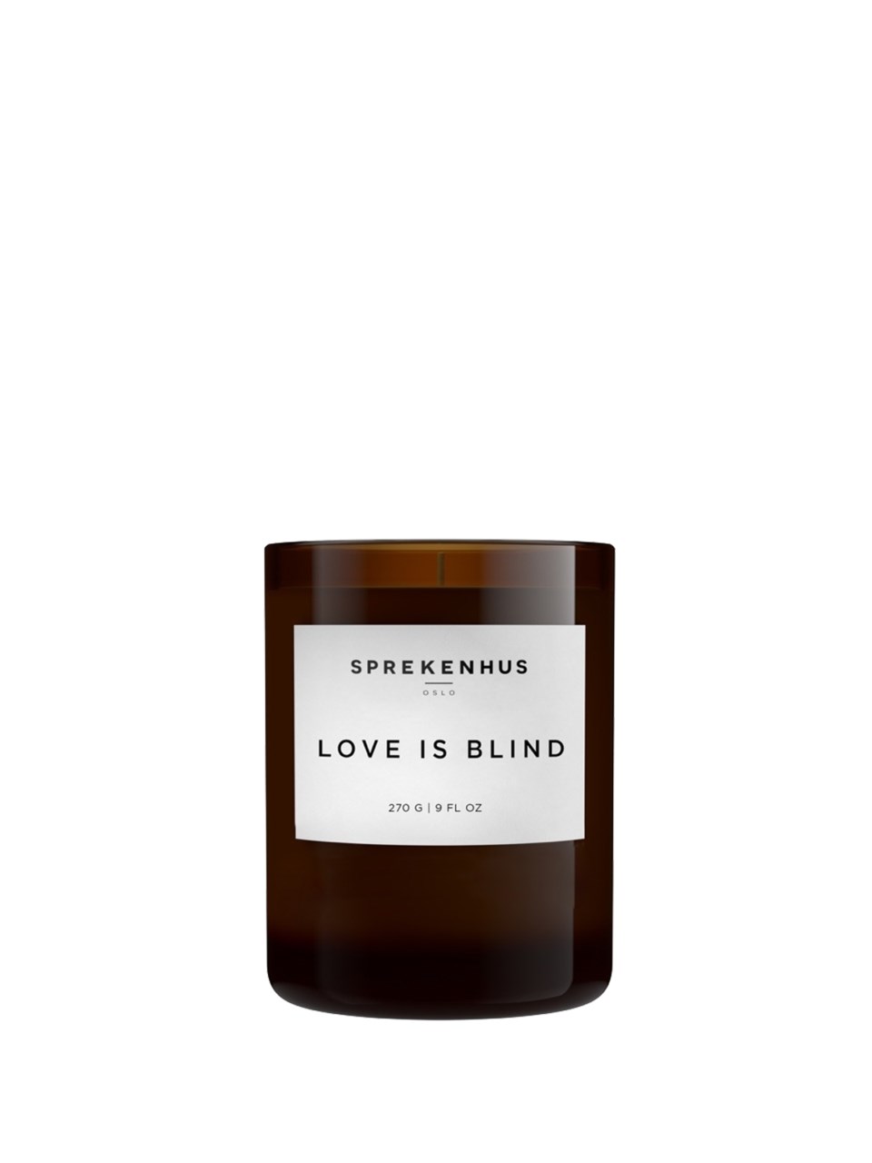 Doftljus love is blind svart 270 g, svart från Sprekenhus