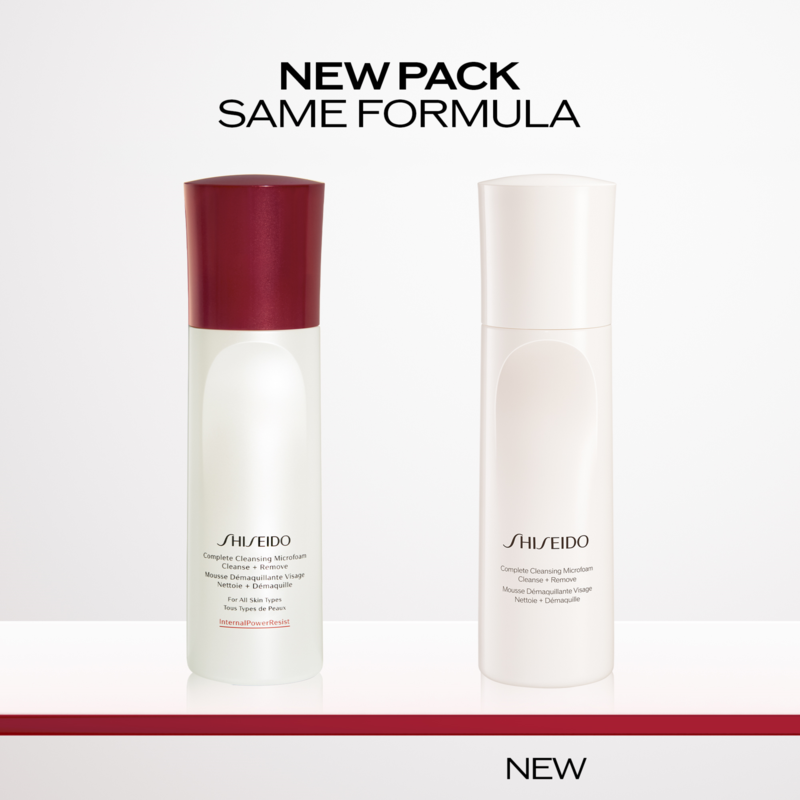 Shiseido Complete cleansing microfoam rengöring & peeling dam – bild 4