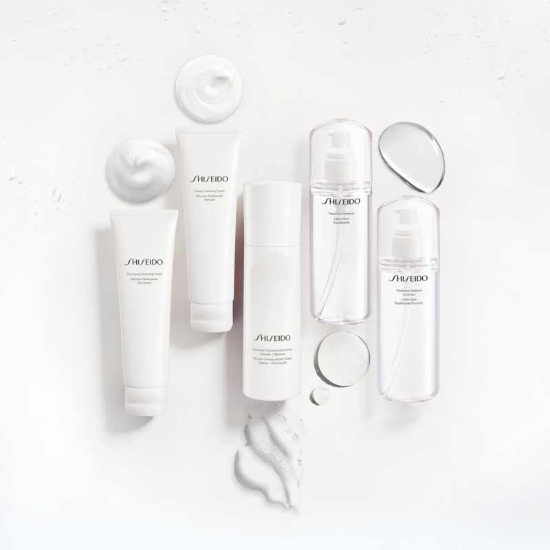 Shiseido Complete cleansing microfoam rengöring & peeling dam – bild 6
