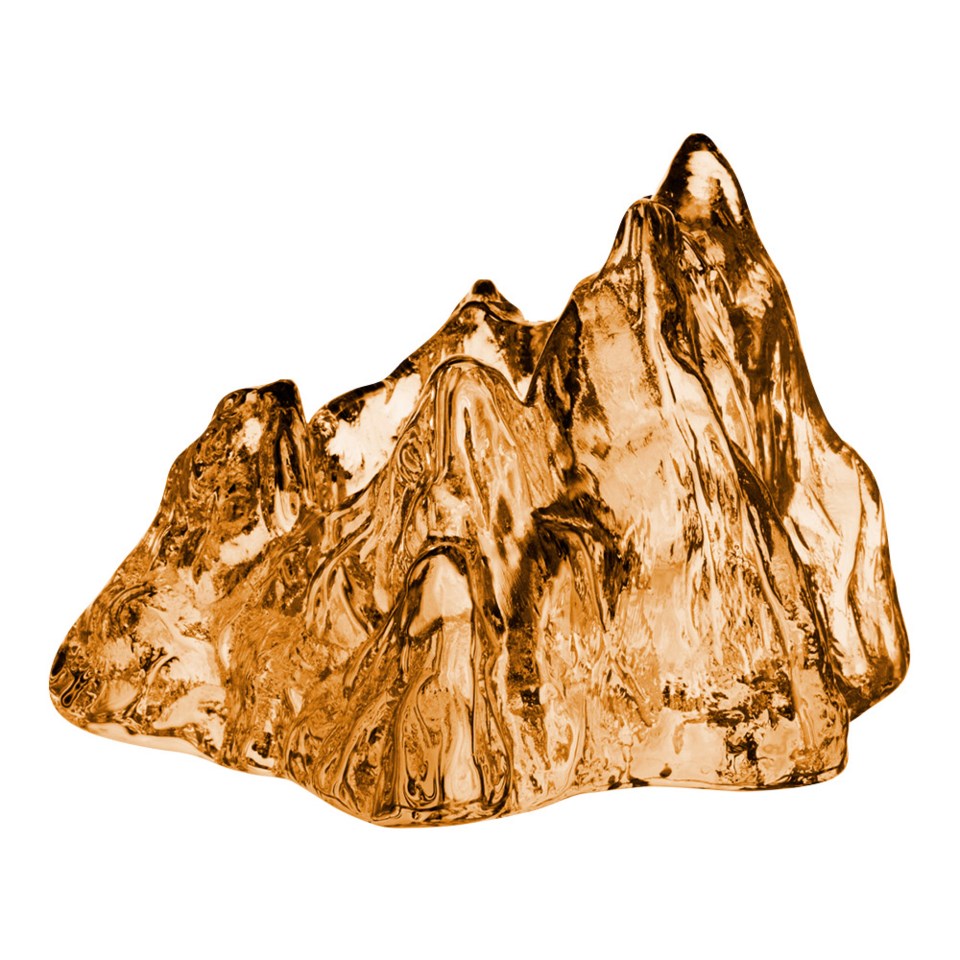 The rock ljuslykta bronze 91 mm, bronze från Kosta Boda