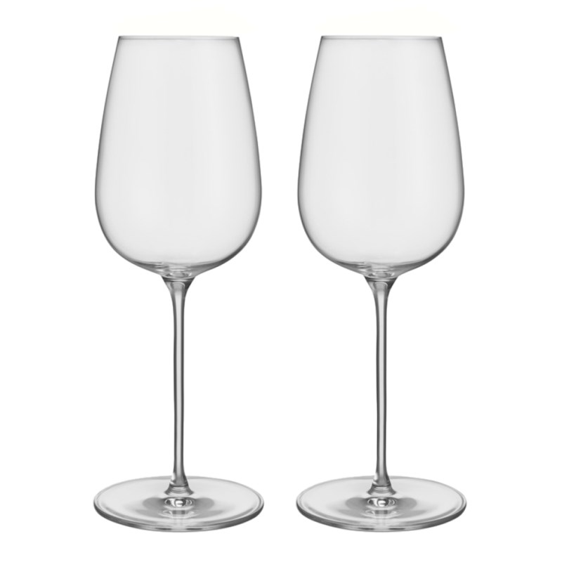 Orrefors x björn frantzén vitvinsglas 2p klar 44 cl