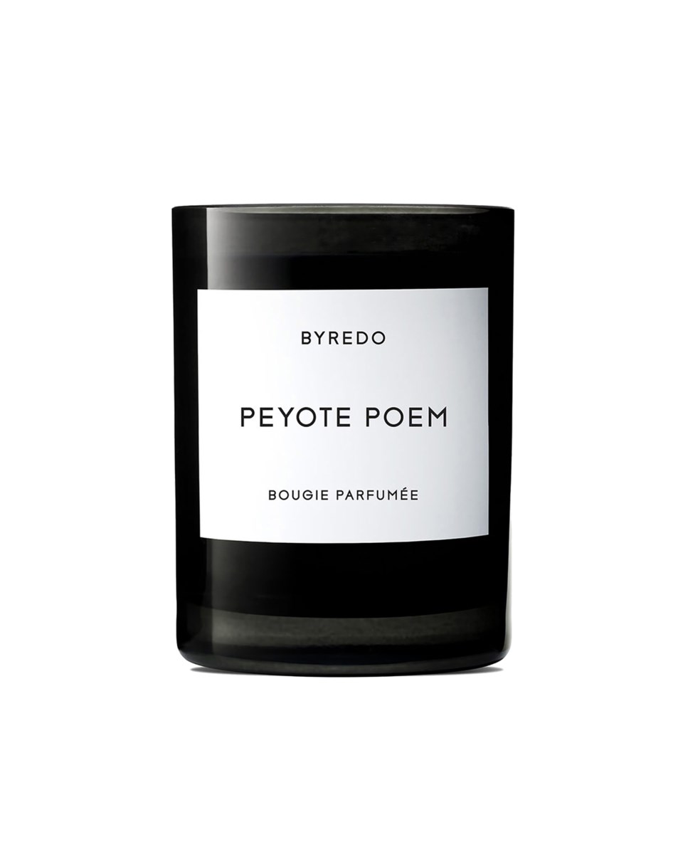 Peyote poem candle svart 240 g, svart från BYREDO