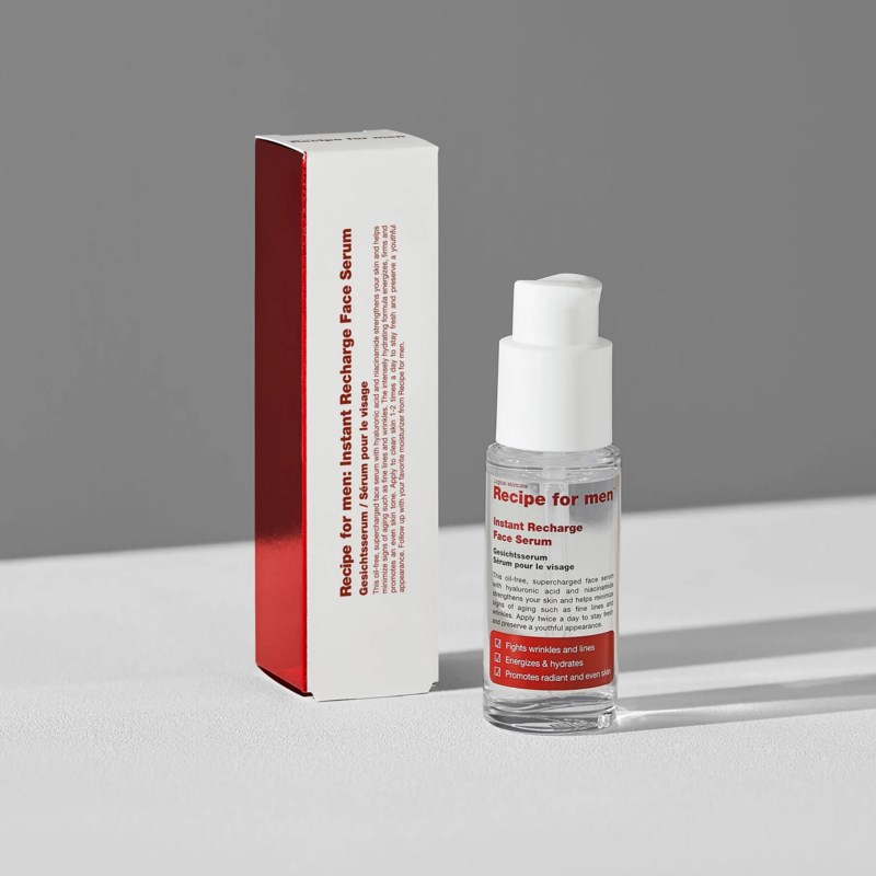 Recipe for men Instant Recharge Face Serum herr – bild 9