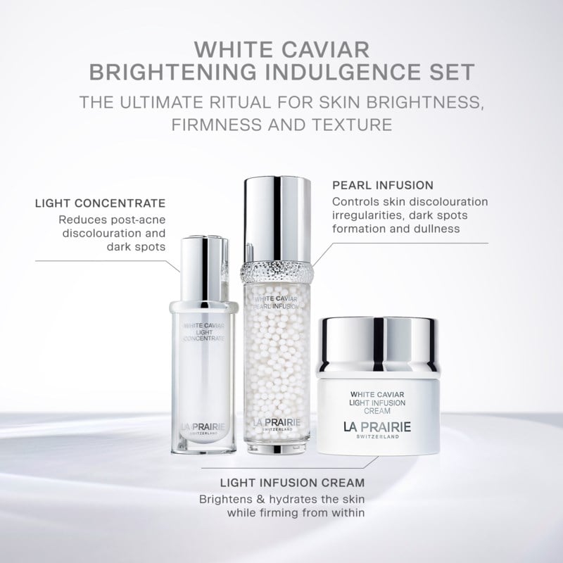 La Prairie White caviar brightening indulgence set kroppsvård dam – bild 3