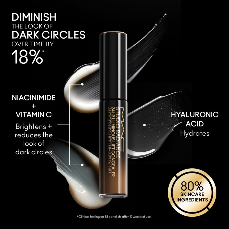 MAC Cosmetics Studio Radiance 24Hr Luminous Lift Concealer dam – bild 4