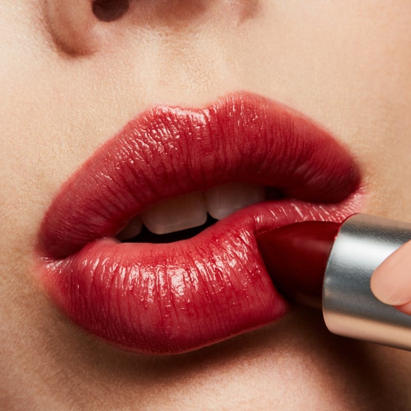 Mac Lustreglass sheer-shine lipstick läppsmink dam – bild 2