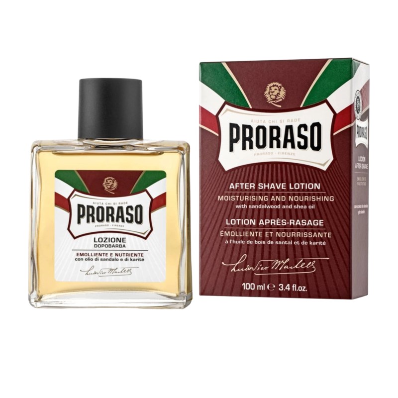 After shave lotion nourishing sandalwood & shea oil