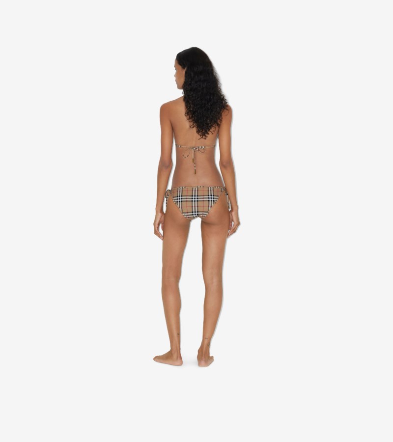 Burberry Bikini check triangle dam – bild 3