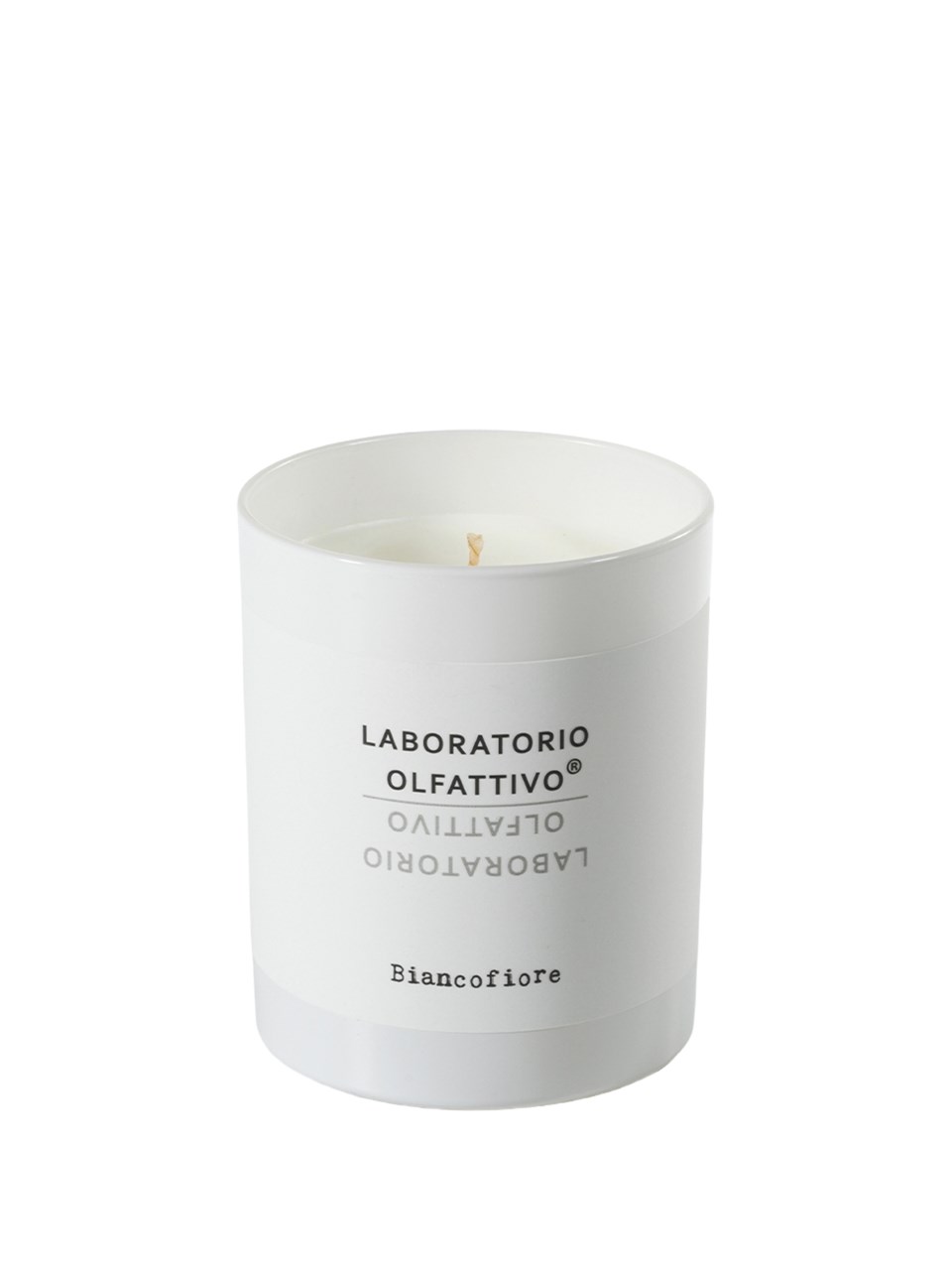Biancofiore scented candles vit 180 g, vit från Laboratorio Olfattivo