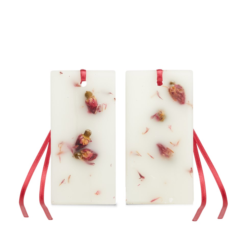 Rosa novella scented wax tablets vit 2 pcs, vit från Santa Maria Novella