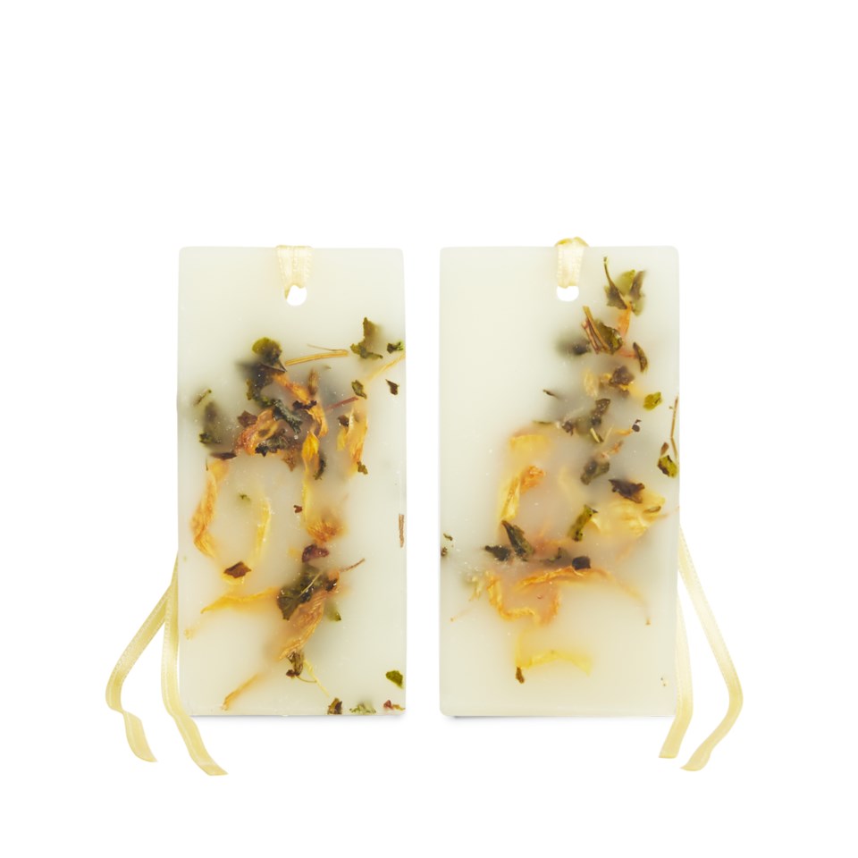 Fresia scented wax tablets vit 2 pcs, vit från Santa Maria Novella