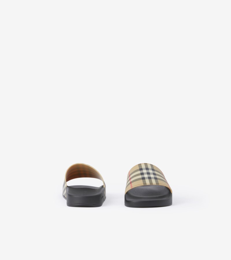 Burberry Tofflor check slides dam – bild 3