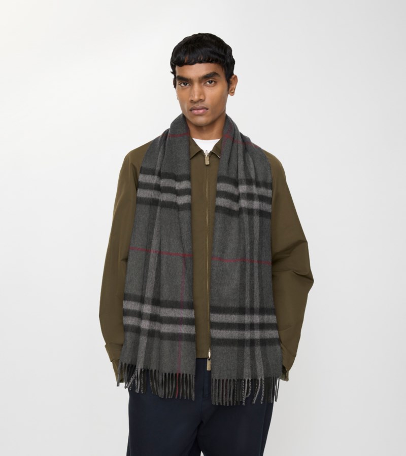 Burberry Scarf check cashmere scarves dam – bild 5