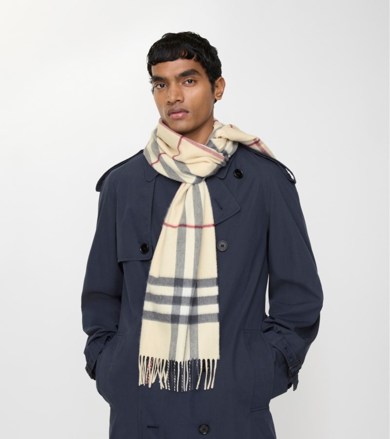 Burberry Scarf check cashmere halsdukar & sjalar dam – bild 3