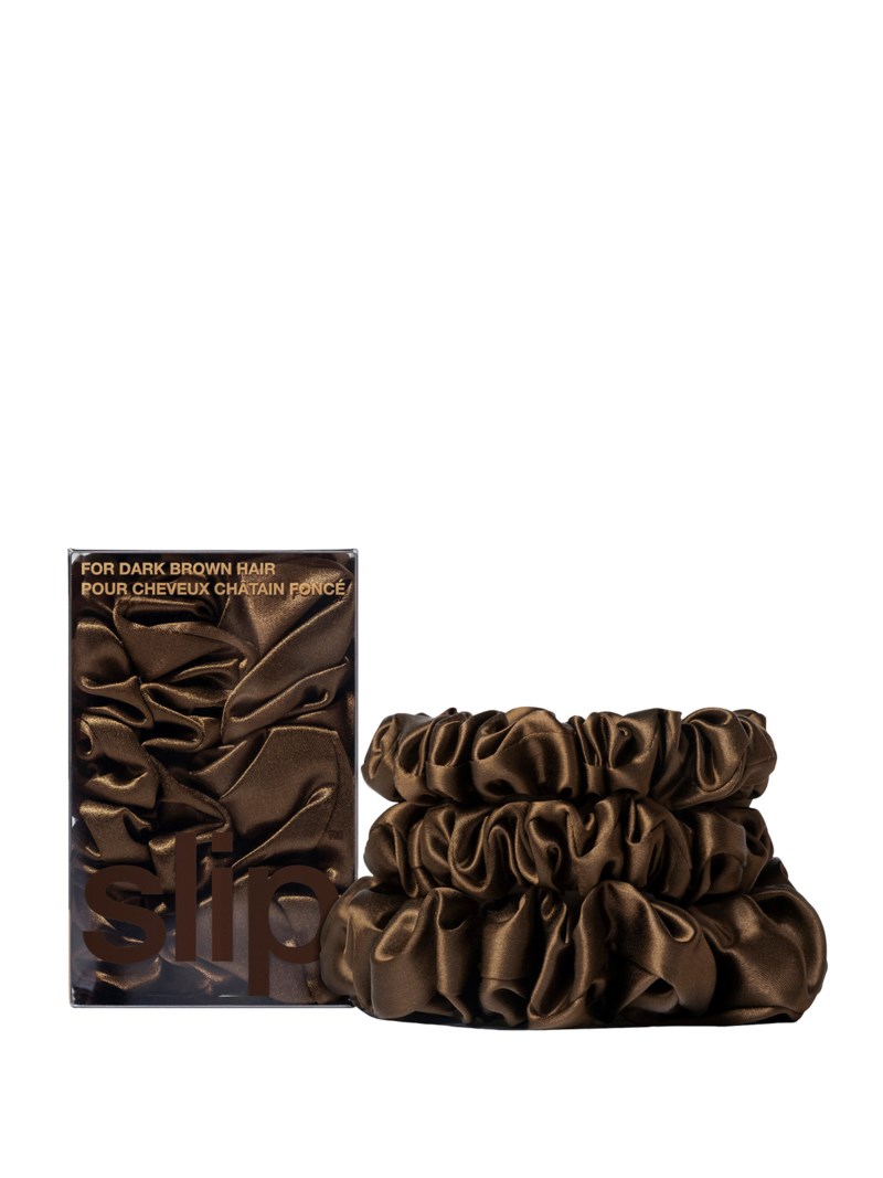 Midi & large scrunchies light brown 2