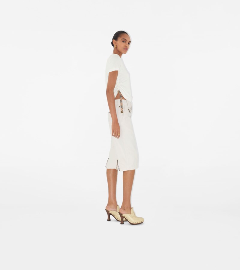 Burberry T-shirt festival cotton dam – bild 3