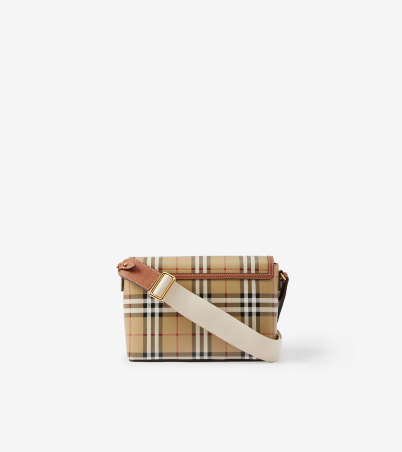 Burberry Note bag check axelremsväskor dam – bild 4