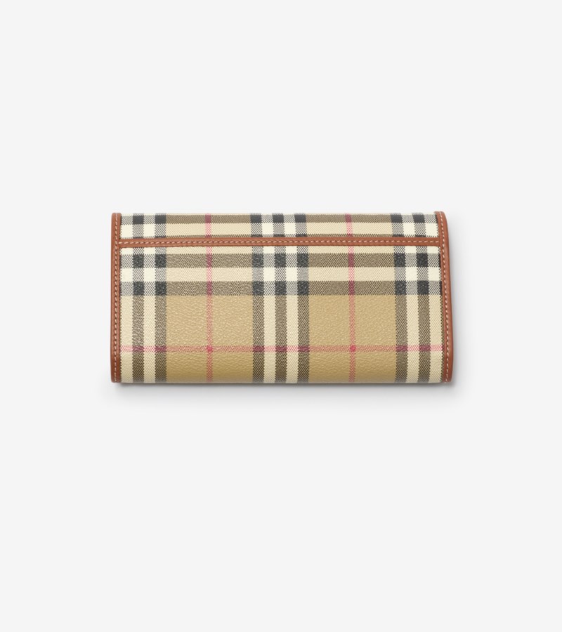 Burberry Check continental wallet plånböcker dam – bild 2