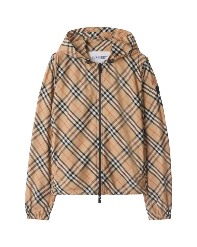 Jacka hooded check salcombe