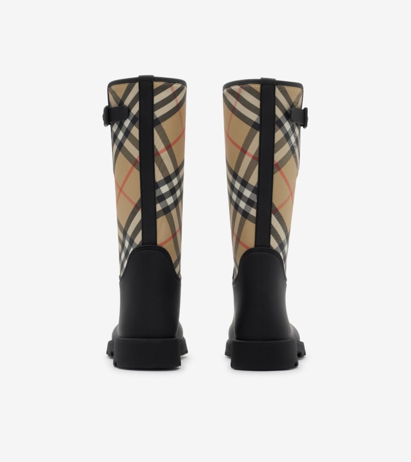 Burberry Boots rubber marsh stamp high regn & gummistövlar dam – bild 2