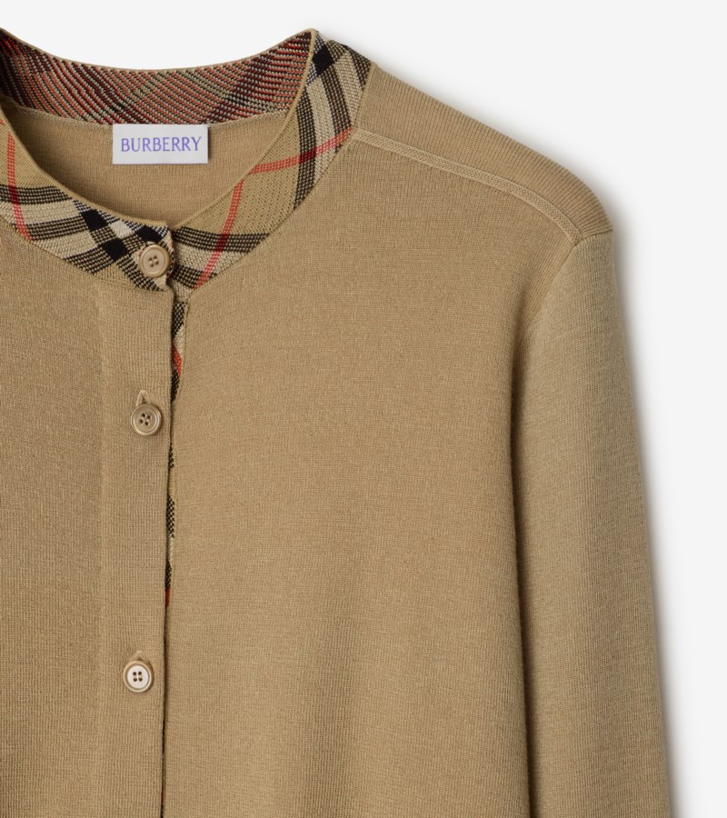 Burberry Cardigan wool dam – bild 4