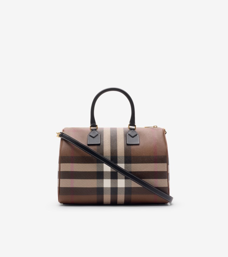 Burberry Medium check bowling bag weekendväskor dam – bild 5