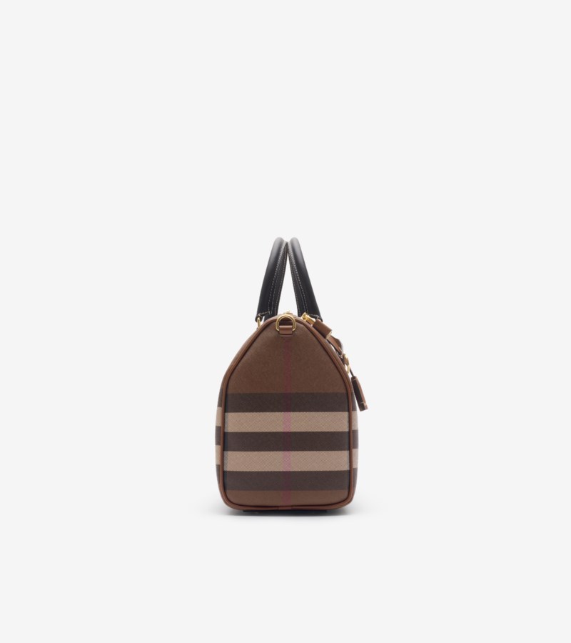 Burberry Medium check bowling bag weekendväskor dam – bild 6