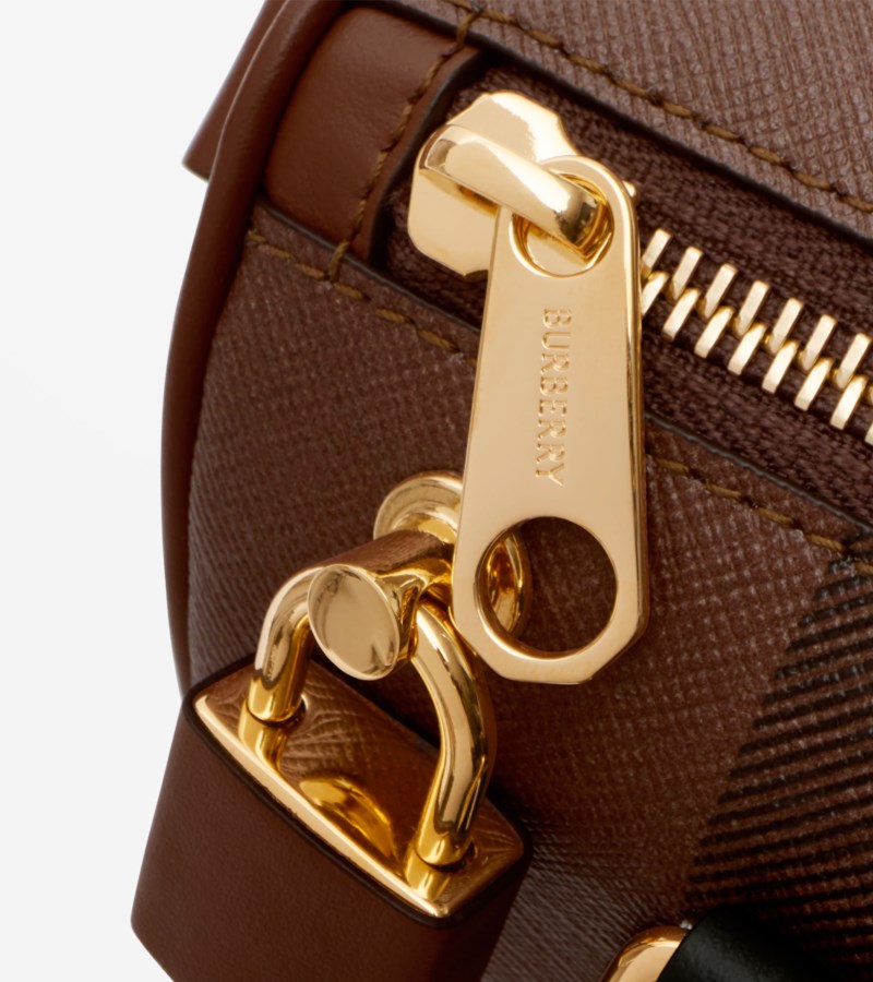 Burberry Mini check bowling bag handväskor dam – bild 6